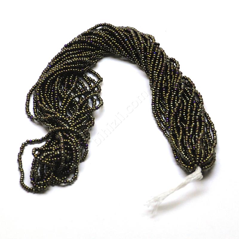 Cam Kum Boncuk Çekoslovakya Boncuğu 2 Mm ( Alacalı Eskitme )
